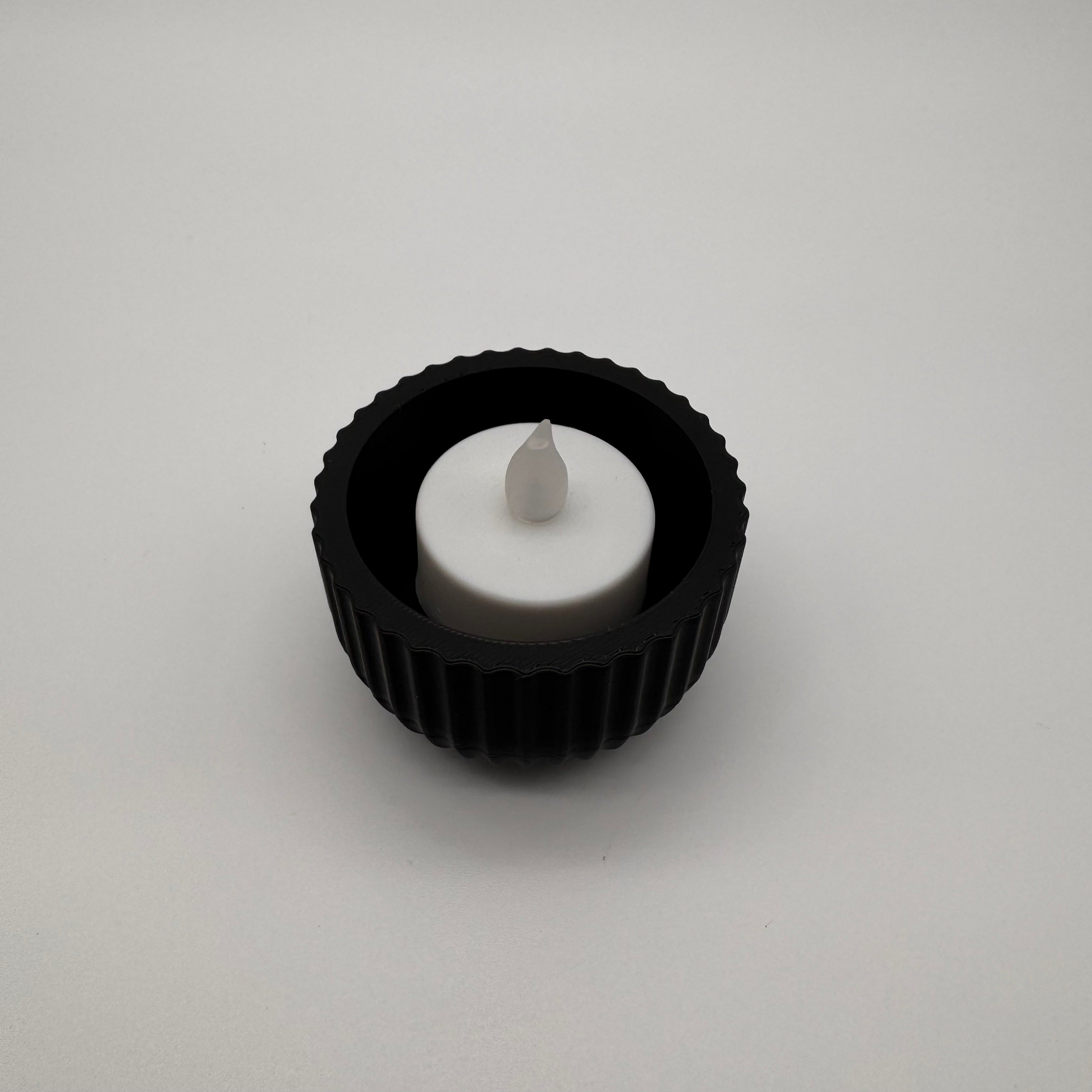 LED-Teelichthalter (3D-Druck)