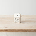 Porzellanhäuschen "Our Beautiful Chaos" 7 cm