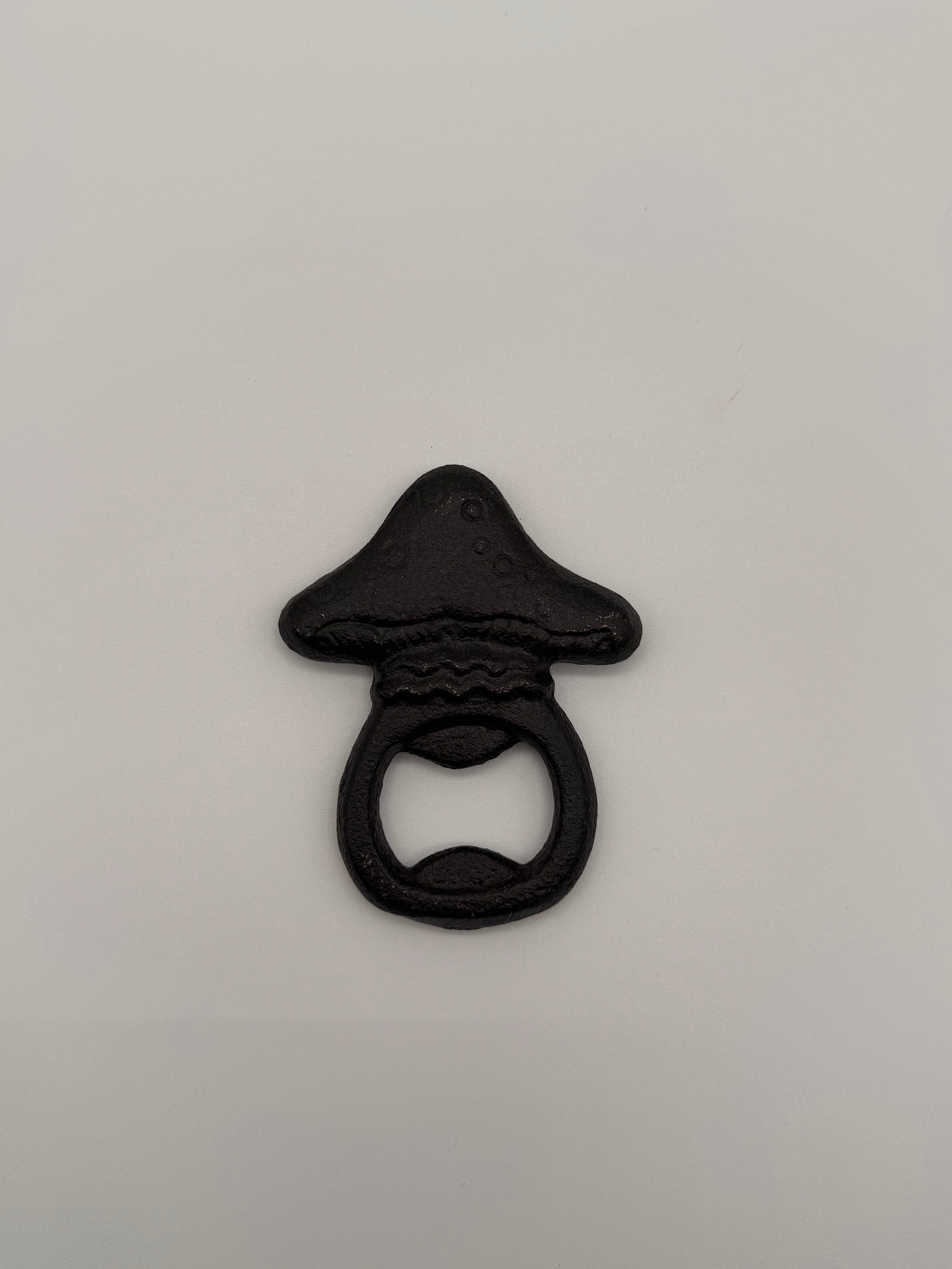 Flaschenöffner Pilzform aus Gusseisen