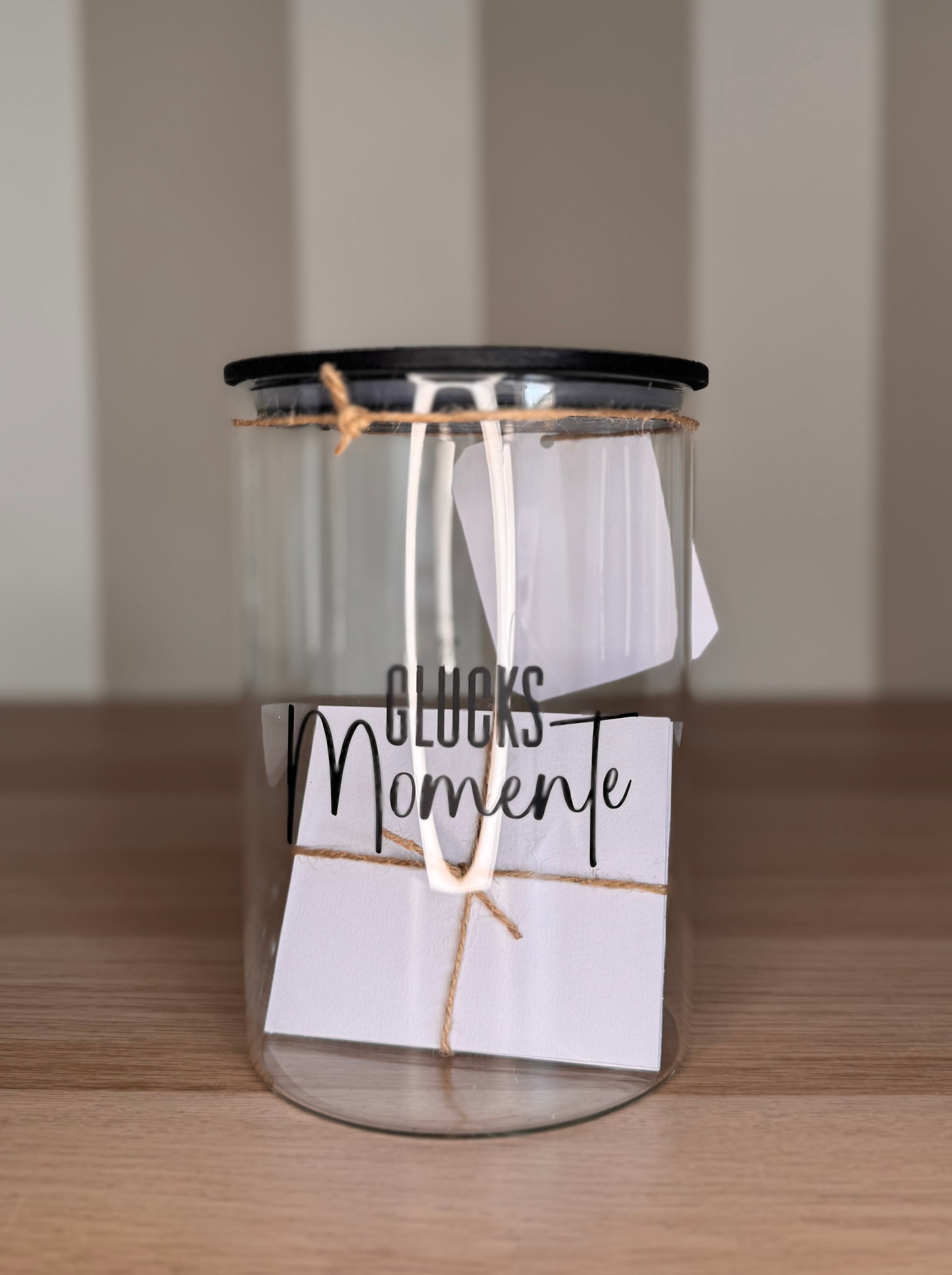 Glücksmomente Glas