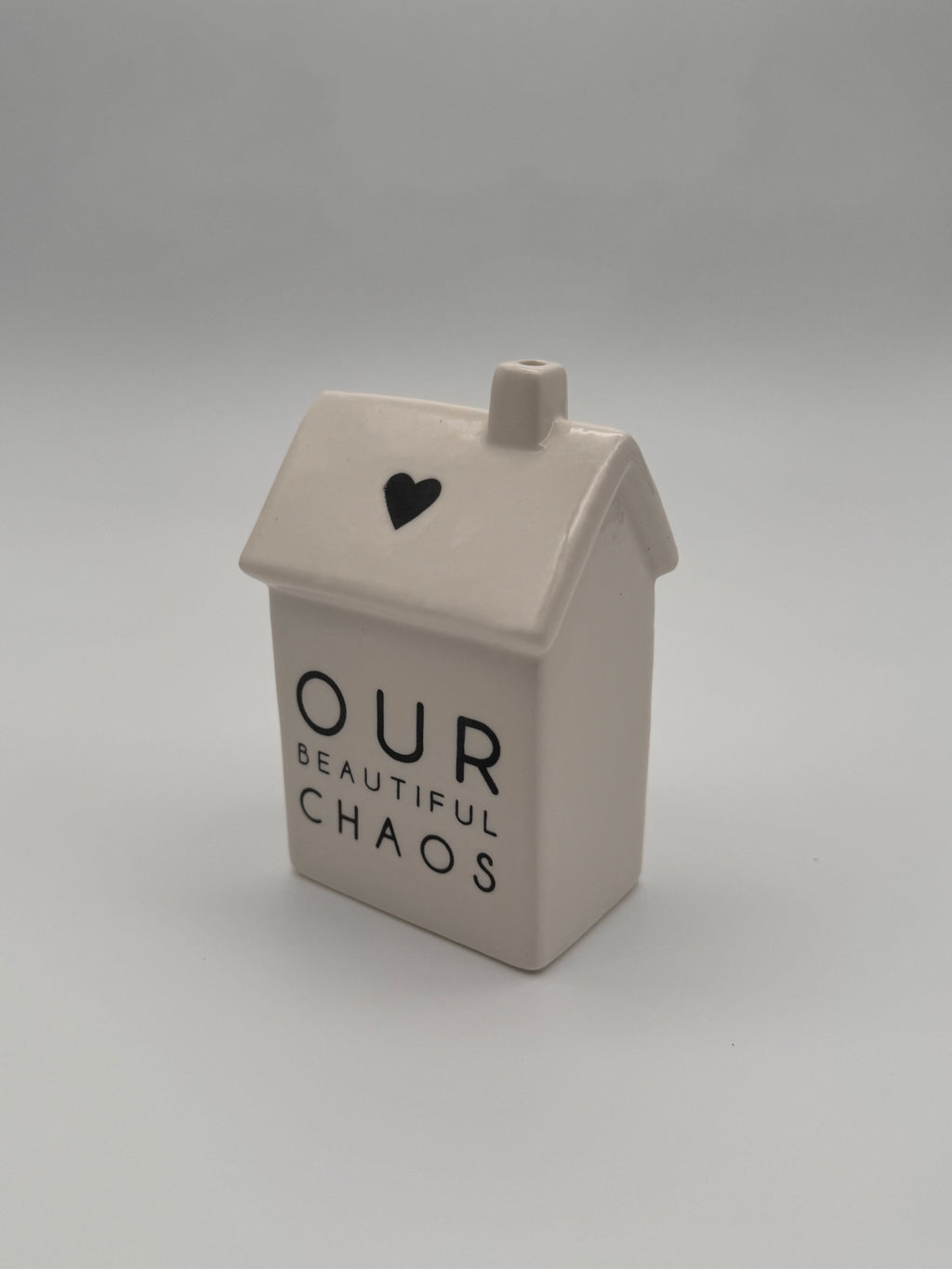 Porzellanhäuschen "Our Beautiful Chaos" 9 cm