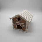 Lebkuchenhaus mit Schindeldach – 3D-Druck