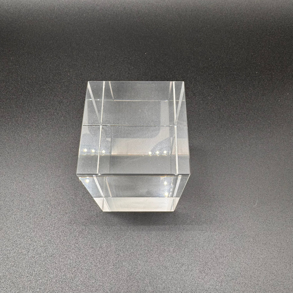 Kristallglas mit Innengravur - personalisierbar