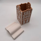 Lebkuchenhaus mit geschwungenem Dach – 3D-Druck