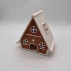 Lebkuchenhaus mit Spitzdach – 3D-Druck