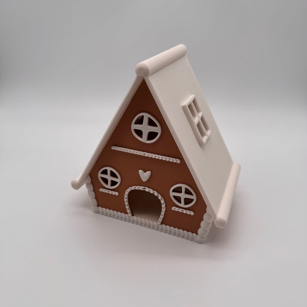 Lebkuchenhaus mit Spitzdach – 3D-Druck