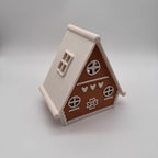 Lebkuchenhaus mit Spitzdach – 3D-Druck