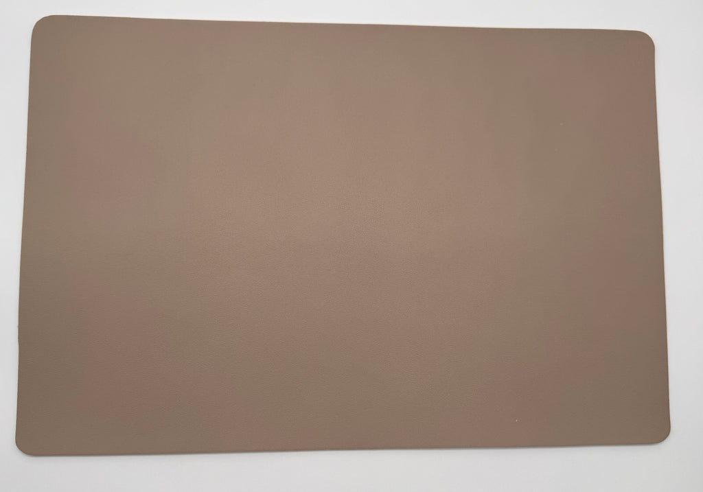 Platzset Kunstleder Beige (2er-Set)