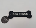 Dog House Türschild aus Gusseisen
