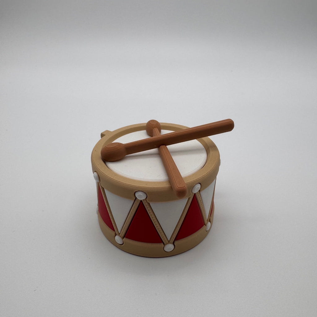 Trommel für den Weihnachtsbaum – 3D-Druck