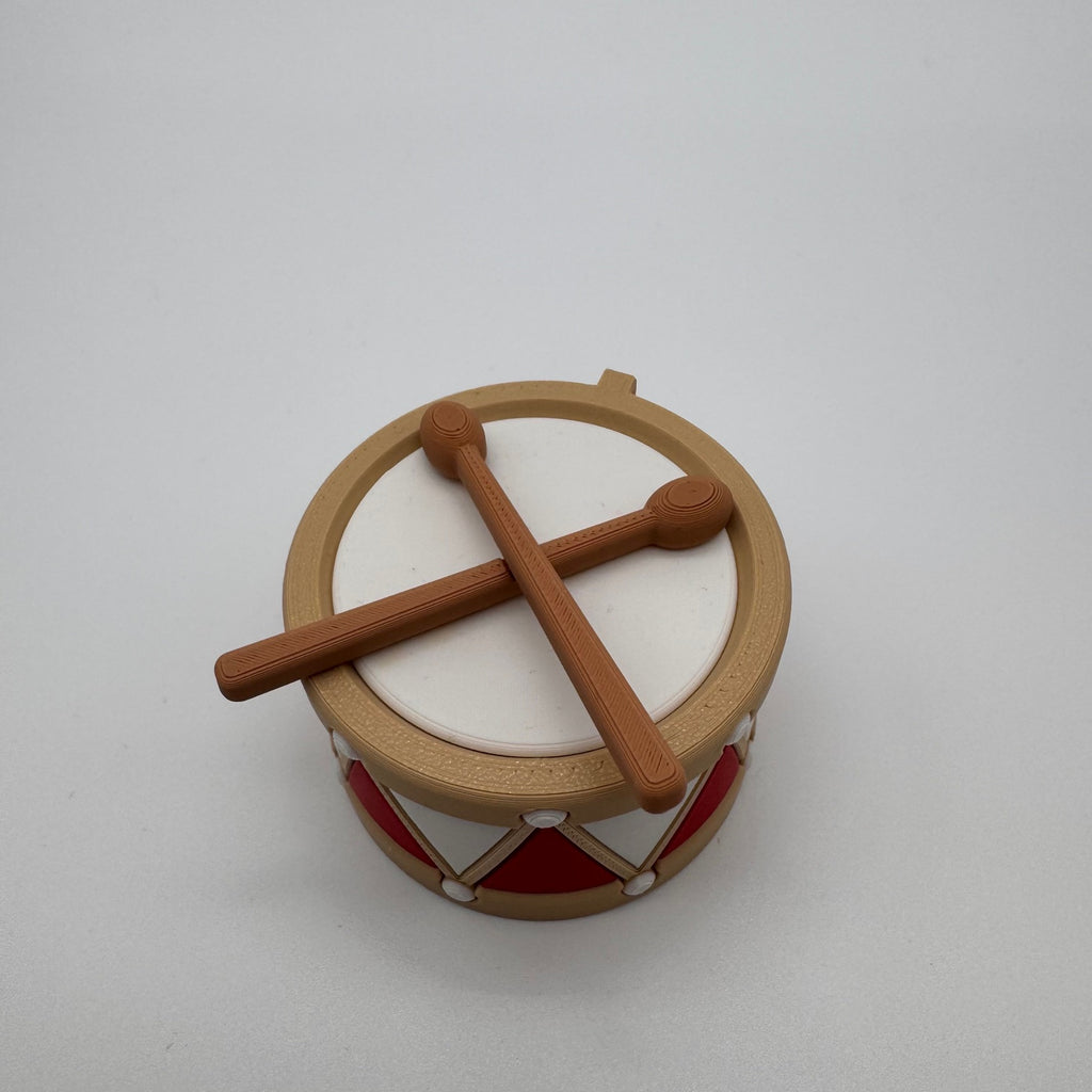 Trommel für den Weihnachtsbaum – 3D-Druck