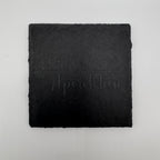 Schiefer-Untersetzer mit Gravur – personalisierbar | 10x10 cm
