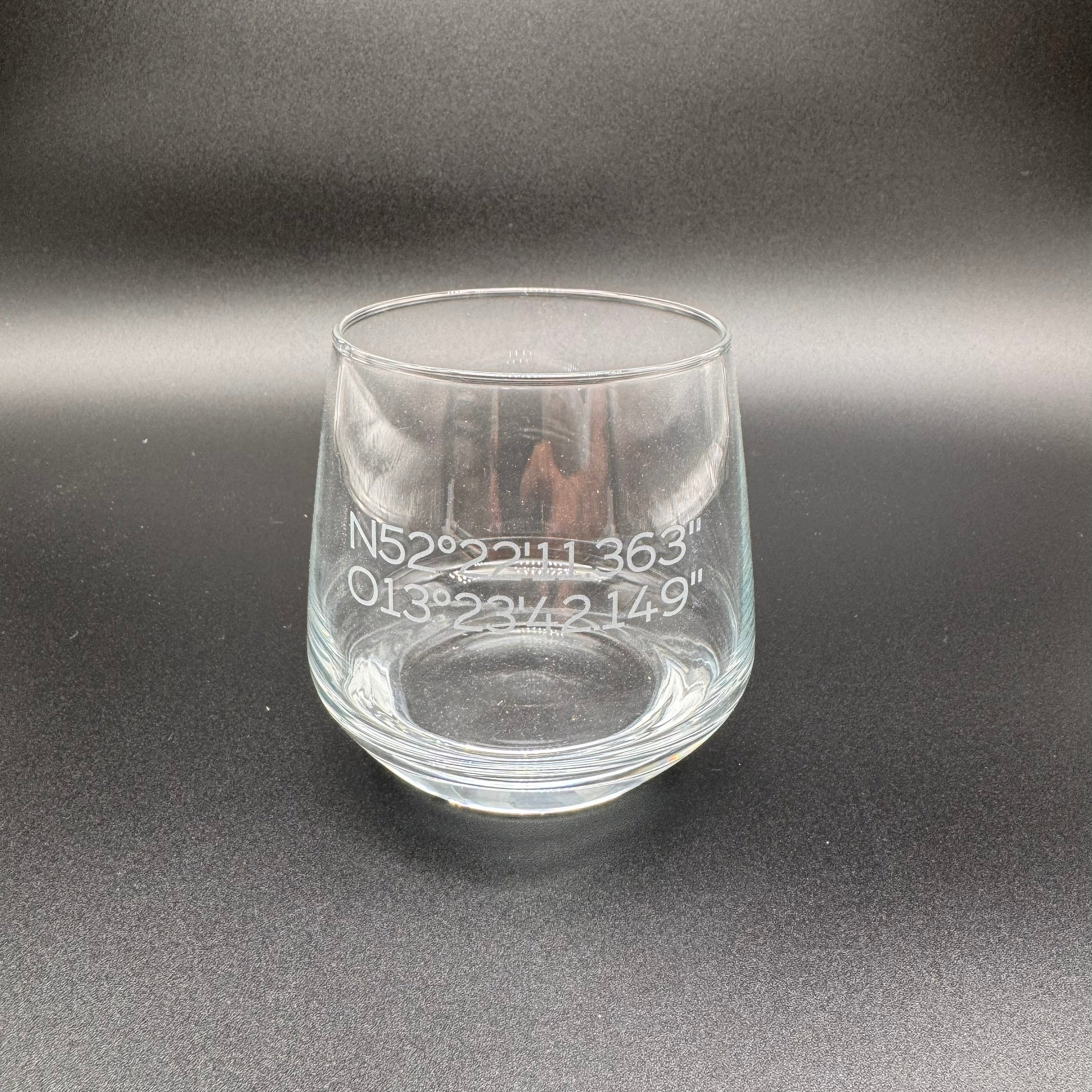 Whiskyglas 345ml - personalisierbar