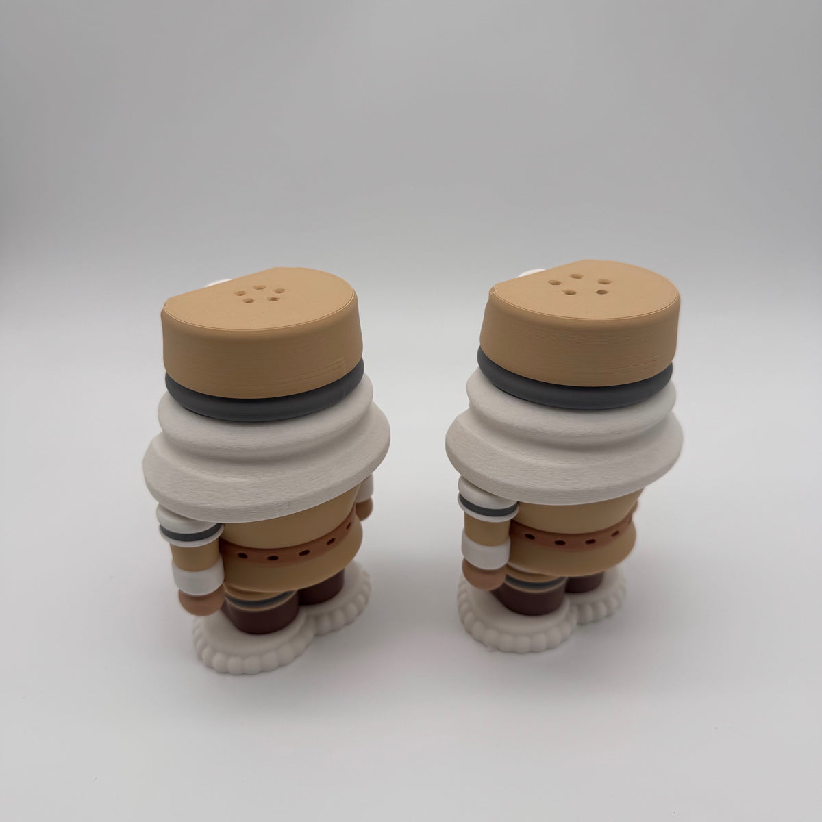 Zimt- und Zuckerstreuer Herzknacker – 3D-Druck