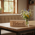 Holzblock Heimat – Lifestyle Naturholz
